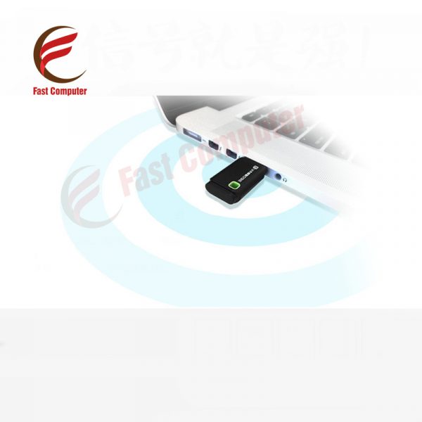 Card Wifi USB Mini cho máy tính PC tốc độ tới 300Mbps - Hình ảnh 2