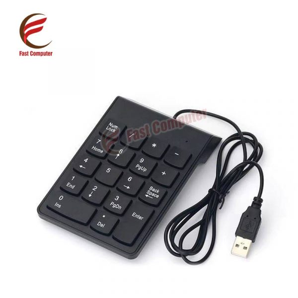 Bàn phím số phụ Numeric Keypad dây USB - Hình ảnh 5