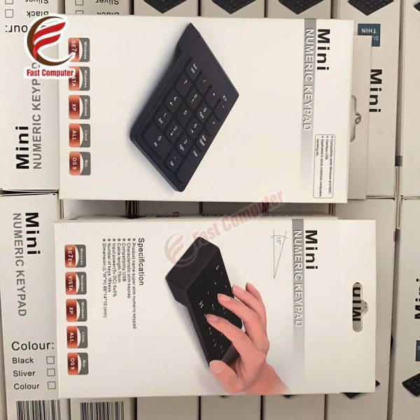 Bàn phím số phụ Numeric Keypad Wireless không dây - Hình ảnh 6