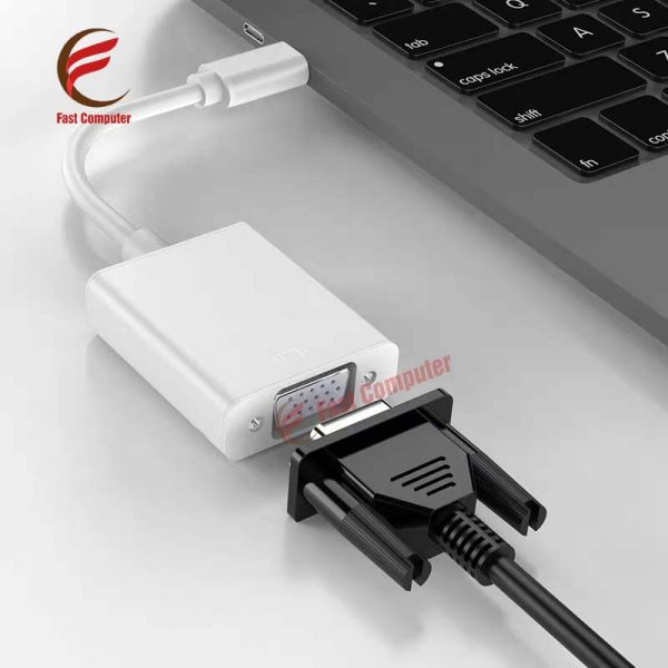 Cáp chuyển Type-C (USB 3.1) sang VGA - Hình ảnh 2